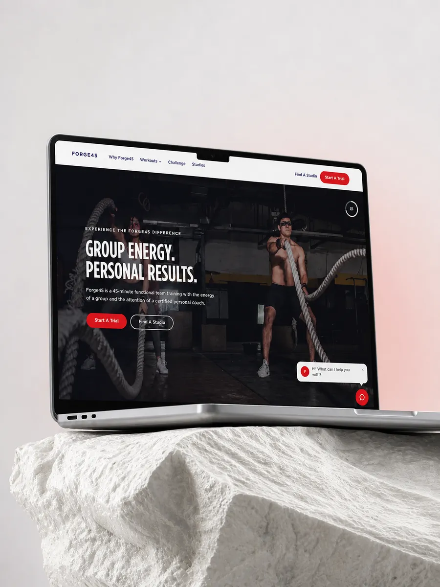 Forge45, Fitness studio
